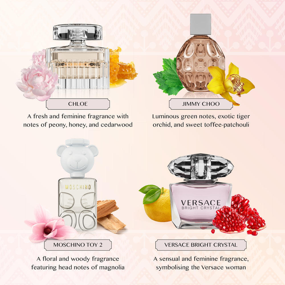 Moschino Toy 2 sample with fruity floral notes for playful style.