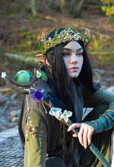 MOSTORY glass rhinestone headband adds subtle sparkle for special occasions