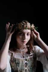 MOSTORY medieval forest crown perfect for Renaissance fairs and weddings