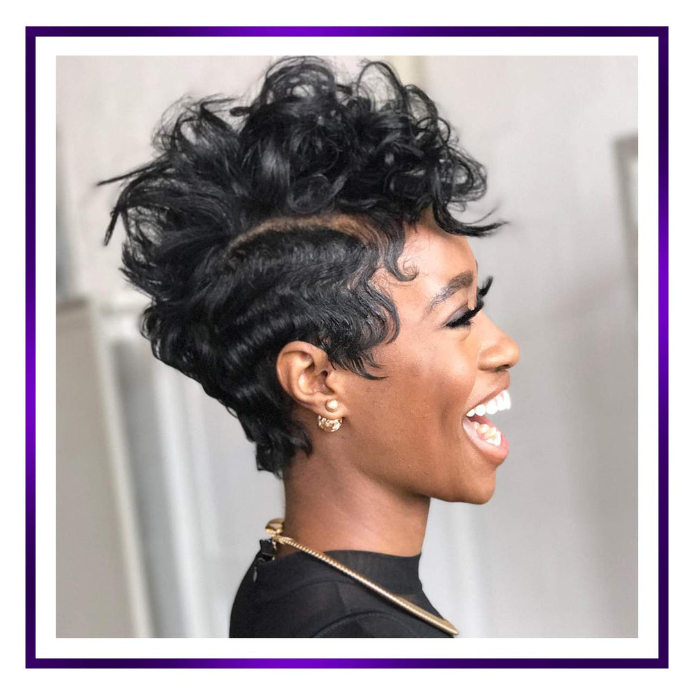 Motions leave-in detangler being applied to hair for smoother detangling.