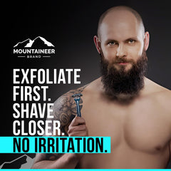 Bald head care bundle display for a complete grooming routine.