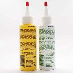 Mountaineer Brand Wild Growth Hair Oil closeup shows silky texture and healthy shine.