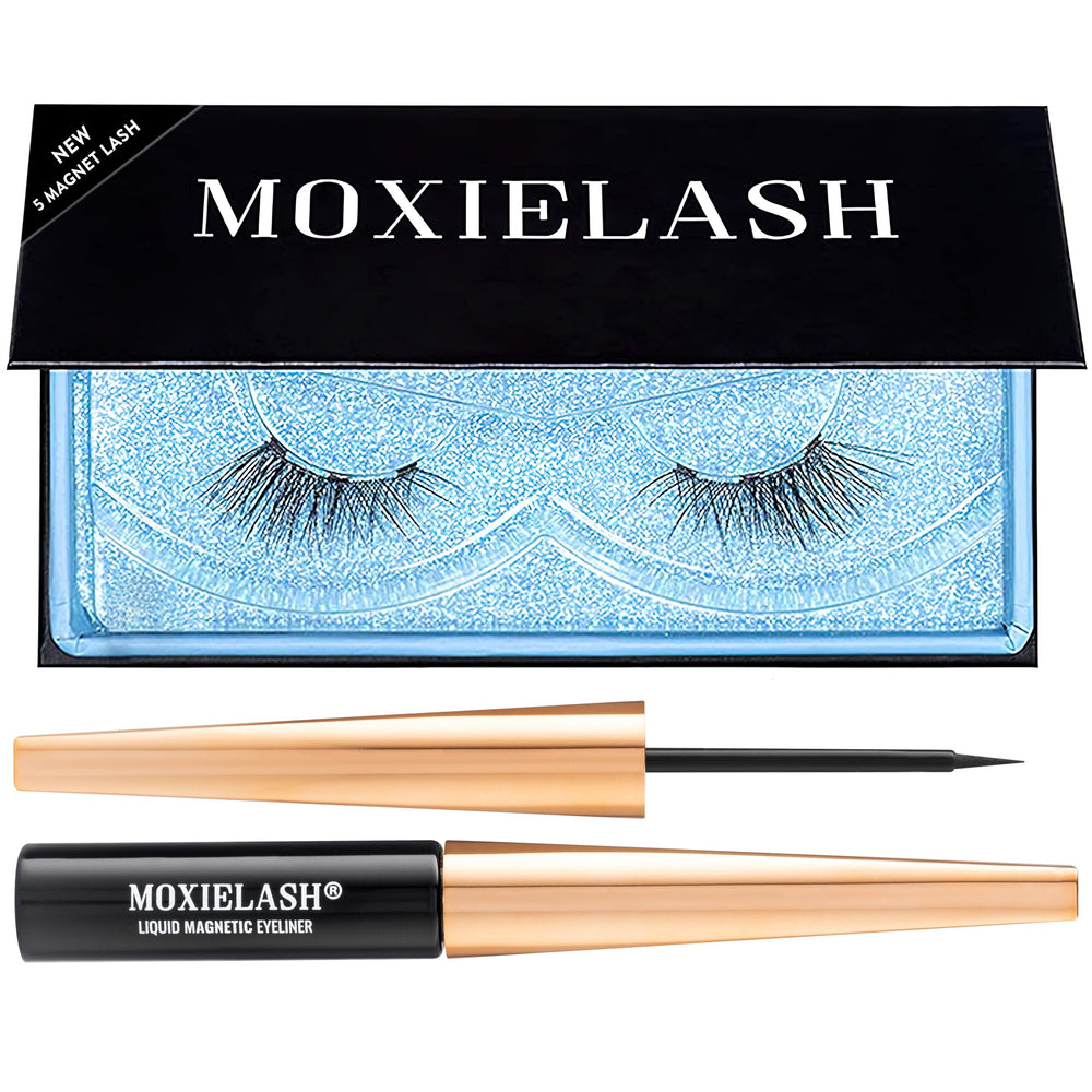 MoxieLash Baby Lash magnetic eyeliner kit for glue-free daily wear.