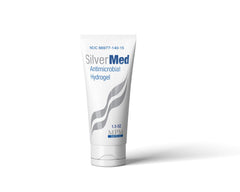 MPM Medical SilverMed antimicrobial hydrogel bottle for wound care packaging