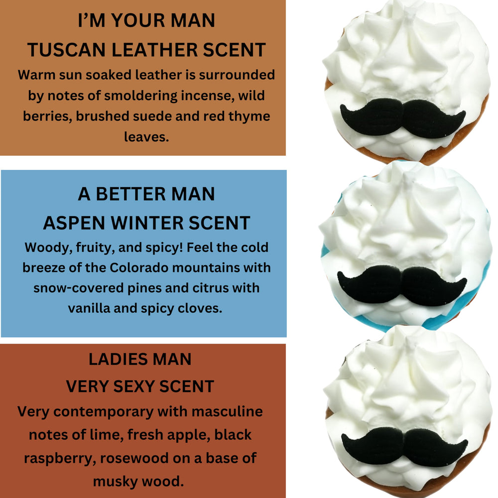 Mr. Bomb Solitary Man firewood scent evokes warm tub ambiance
