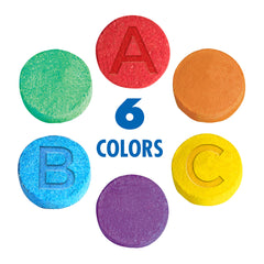 Mr. Bubble Fizzy Tub Colors fragrance-free formula emphasizes safe bath fun