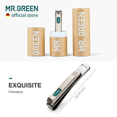 MR.GREEN packaging and popularity in Europe and China.