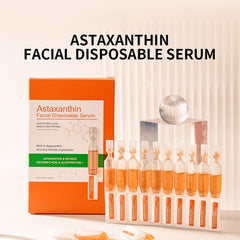 Texture close-up of MrCuvaryas Astaxanthin Serum highlights rich concentrate