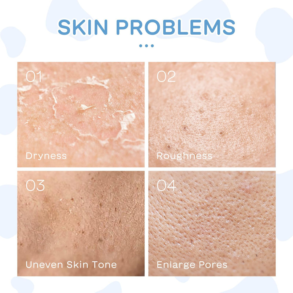 MrCuvaryas Milk Skincare Set face cleanser close-up showing gentle lather