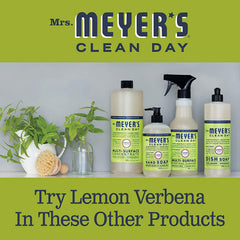 Swatch showing non-greasy absorption of Mrs. Meyer's hand lotion