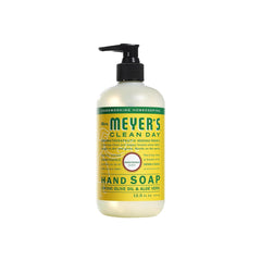 Mrs. Meyer’s Clean Day Lemon Verbena bottle delivering bright citrus scent.