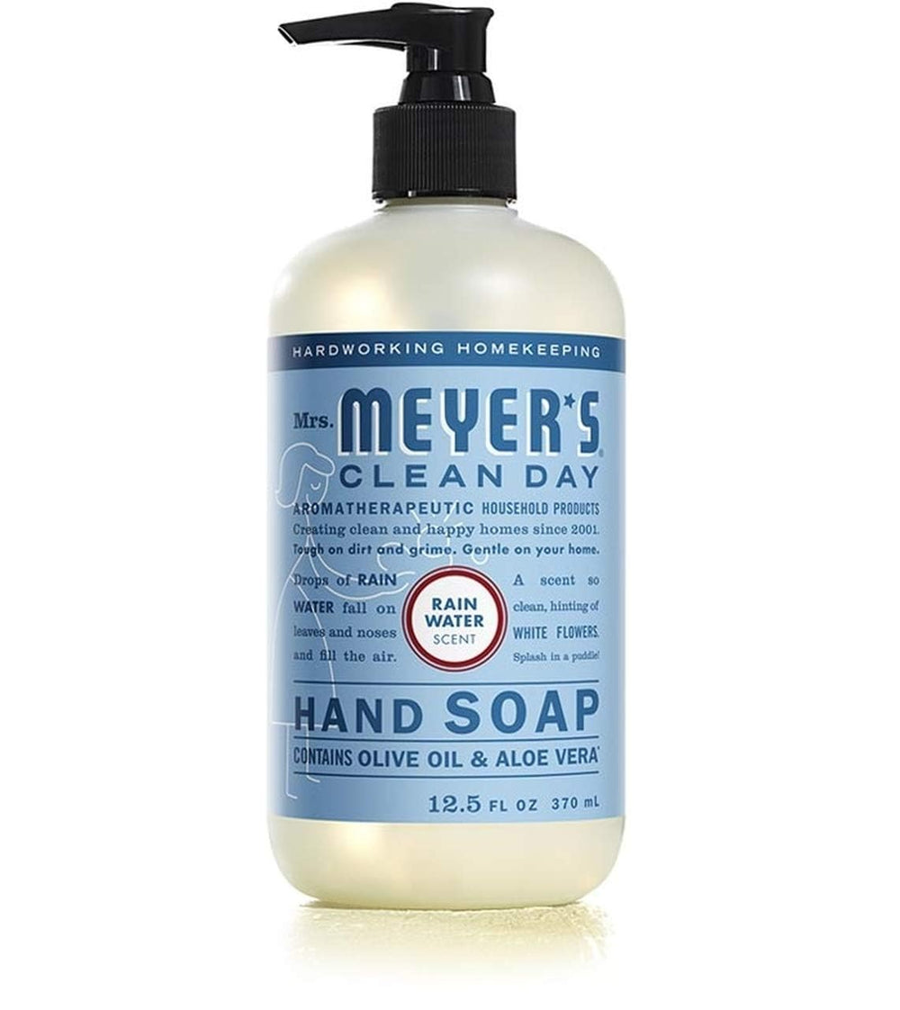 Mrs. Meyer's Clean Day Oat Blossom hand soap bottle with comforting feel