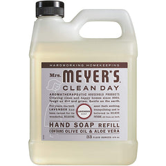 Mrs. Meyer's Lavender lather forming rich suds for busy hands.
