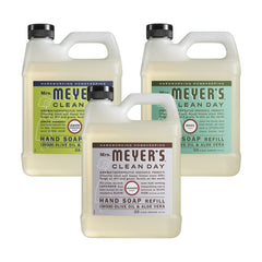 Mrs. Meyer's Clean Day Lemon Verbena refill bottle for daily handwashing