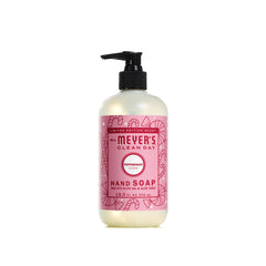 Mrs. Meyer's Clean Day Hand Soap Variet pack back detailing scents.