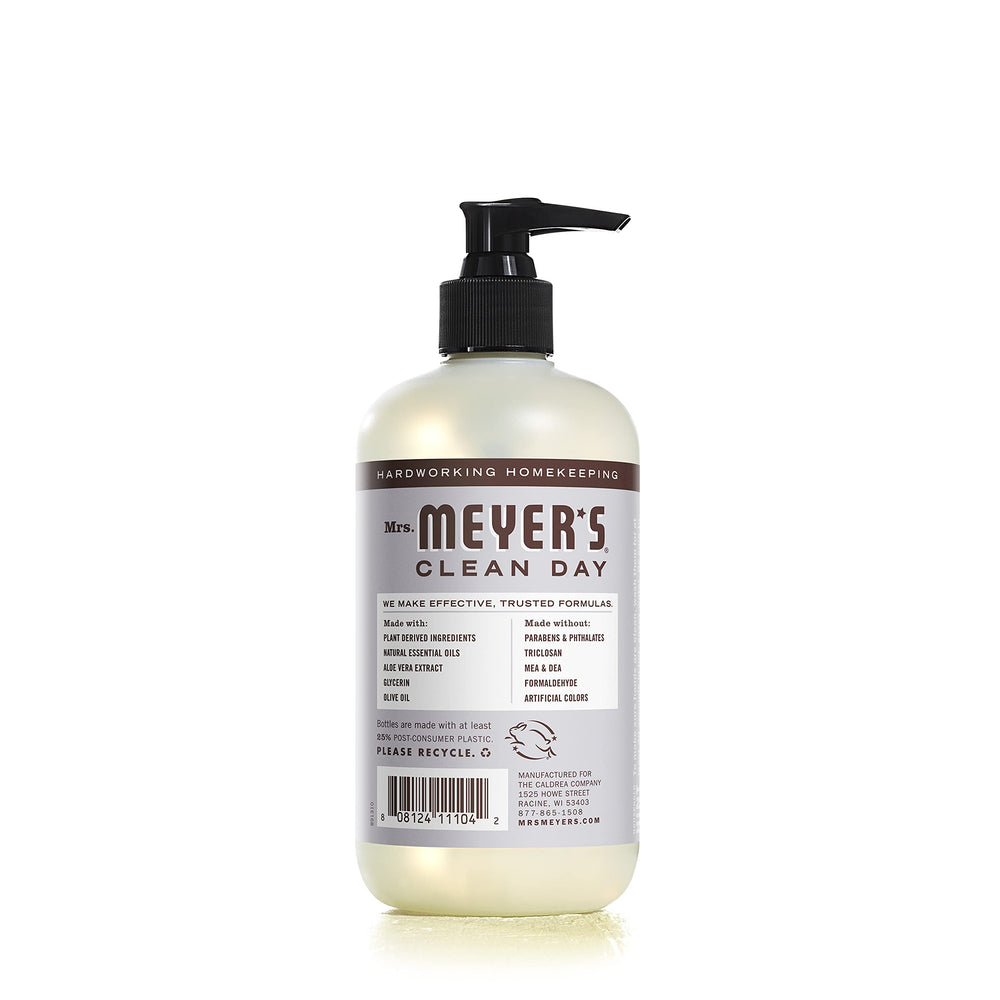 Mrs Meyer's Clean Day Lavender Hand Soap pump-action in use
