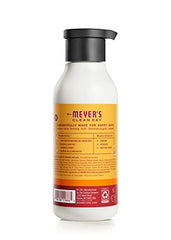 Mrs. Meyer's Clean Day lotion pump shows easy application for smooth skin.
