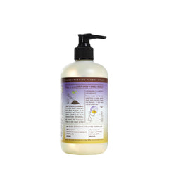 Mrs. Meyer's Clean Day pump-top close-up shows easy dispensing for quick hand washing.