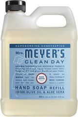 Rain Water bottle close-up emphasizing crisp fragrance for daily hand cleansing