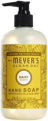 Mrs. Meyer’s Lilac hand soap foam close-up highlighting rich lather.