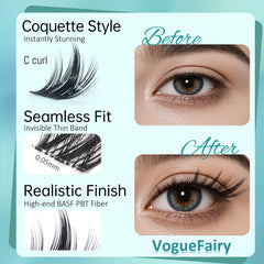 MSCICI VogueFairy05 clusters show soft-spike design for fluffy manga look