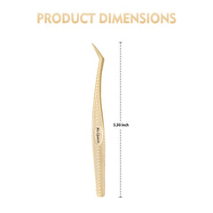 Ms.Queen lash tweezers packaging box shown for safe transport and storage