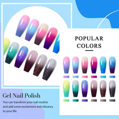 MSRUIOO chip-resistant gel nail polish resists peeling