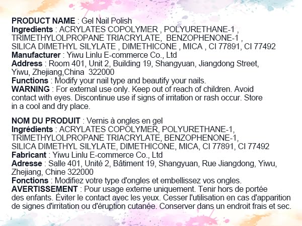 MSRUIOO crackle color 8 nail polish for salon like finish at home