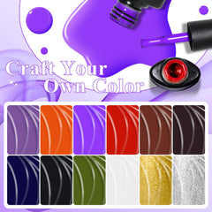 MSRUIOO crackle polish usage demo shows simple, quick manicure steps at home