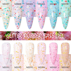 MSRUIOO pale pink yogurt polish delivers soft, natural-looking color.