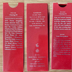 Suitable for all skin types MST Monastery Rose cleansing oil