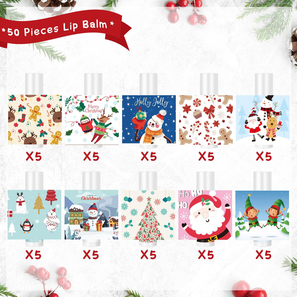 MTLEE lip balm flavors collection with five festive flavors for lips