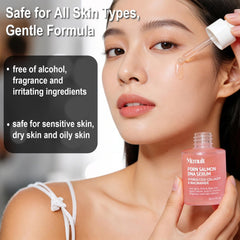 Mtmult Serum pump-dispensor demonstrates hygienic, controlled application.