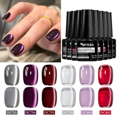 MTSSII Shimmer Cat Eye polish creates glass-like radiance.