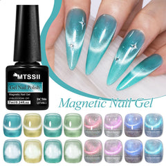 MTSSII cat eye gel polish shade 3 bottle with bold color and smooth finish