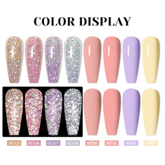 MTSSII toxin-free low-odor gel nail polish for comfortable home use
