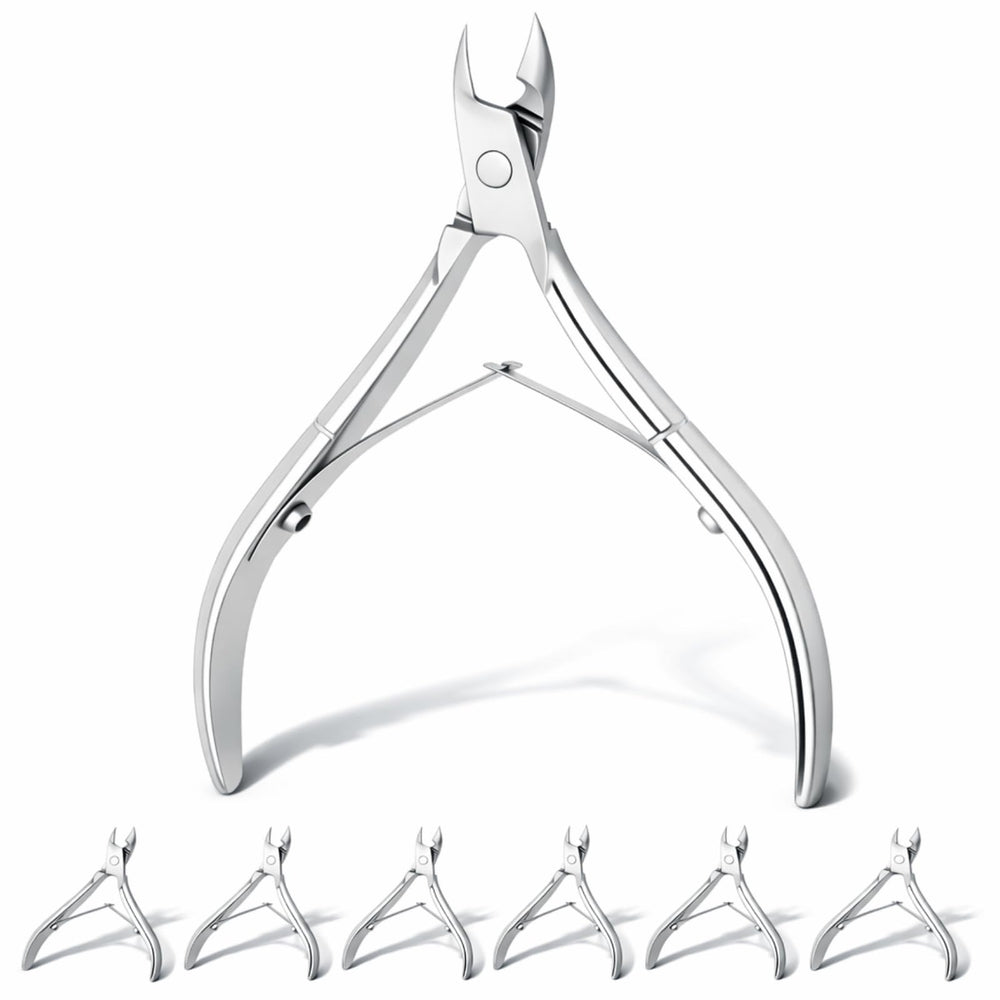 Mudder 8-piece cuticle nippers set for comprehensive nail care at home.