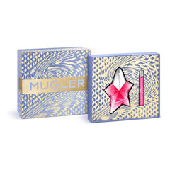 Mugler Angel Nova bottle in glass gleams, elevating your vanity display.