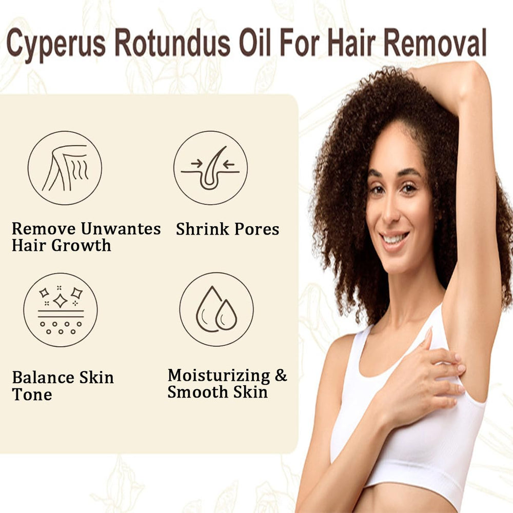 MulPG Cyperus Rotundus Oil after removal soothing and smoothing.
