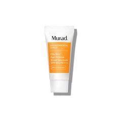 Murad City Skin Age Defense SPF 50 bottle front showing compact urban protection