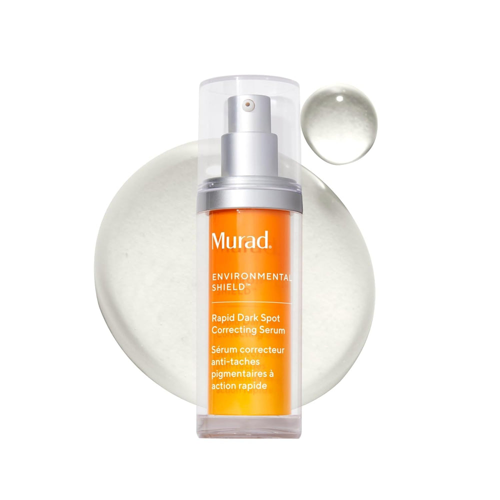 Murad Rapid Dark Spot Serum bottle close-up for brighter, more even skin