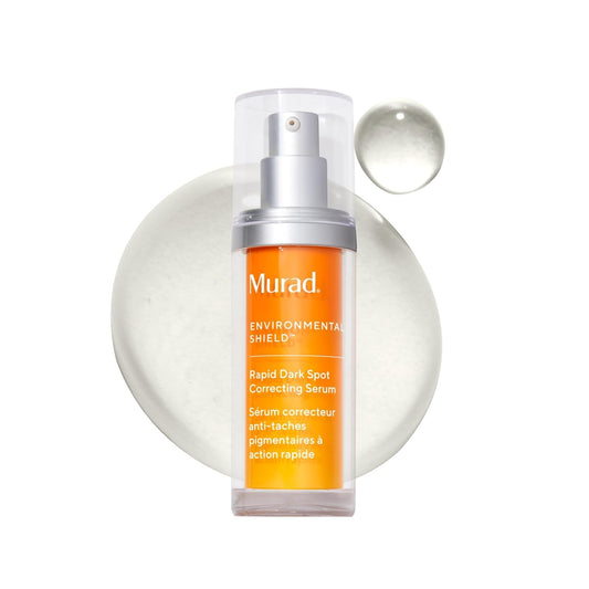 Murad Rapid Dark Spot Serum bottle close-up for brighter, more even skin
