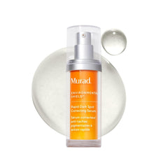 Murad Rapid Dark Spot Serum bottle close-up for brighter, more even skin