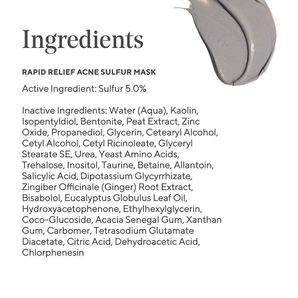 Kaolin clay in Murad mask deep cleans pores and purifies the complexion