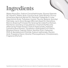 Murad Renewing Cleansing Cream starflower oil visual emphasizes hydrating, supple skin