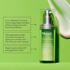 Murad serum dispensing pump shows precise, controlled application
