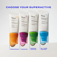 Under makeup ready Murad moisturizer for seamless layering.