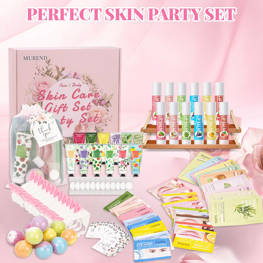 MUREND spa party favors kit for memorable girls' sleepovers