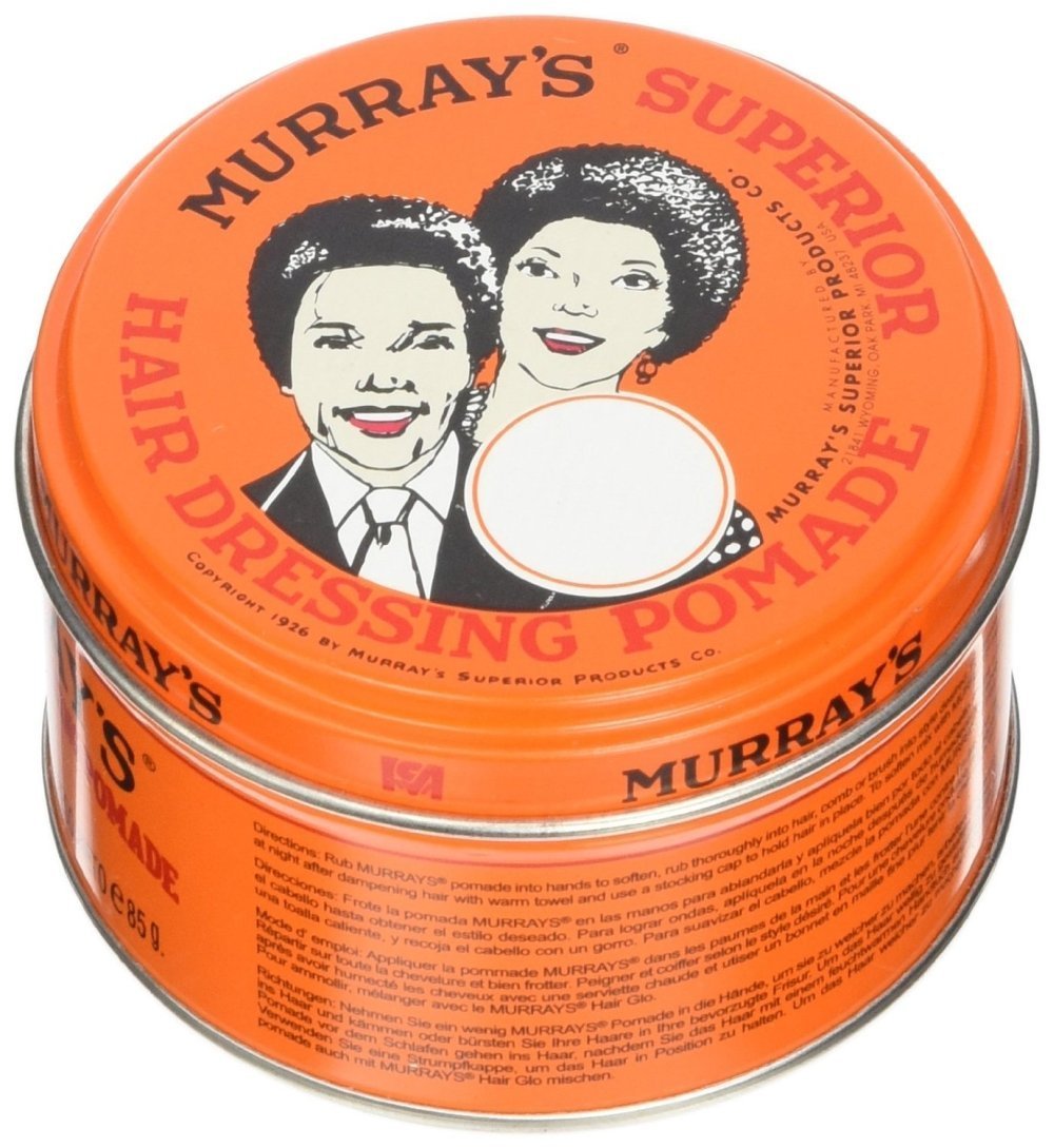 Murray's pomade 3oz pack-4-closeup: versatile for all hair types