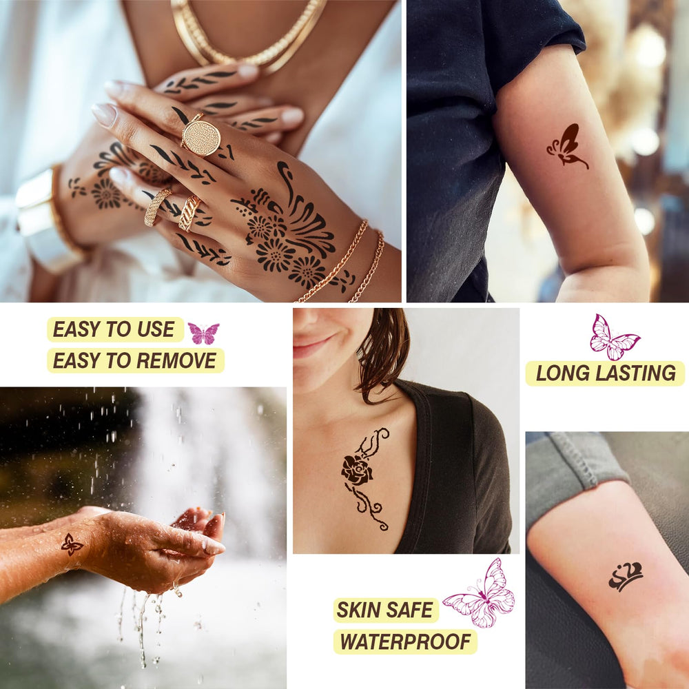 MuseLuxe disposable gloves included for clean, worry-free tattoo application.